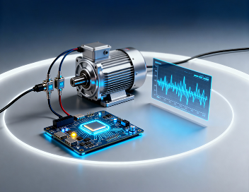 High sensitive vibration tracking hardware design projects for monitoring high power motors with predictive analytics